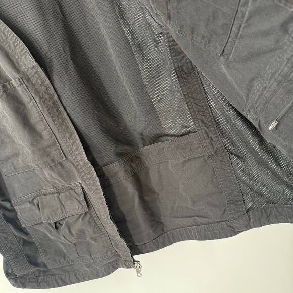 DULUTH TRADING COMPANY Vest Size Extra Large Pockets Black Men's Utility Mesh - Picture 9 of 11